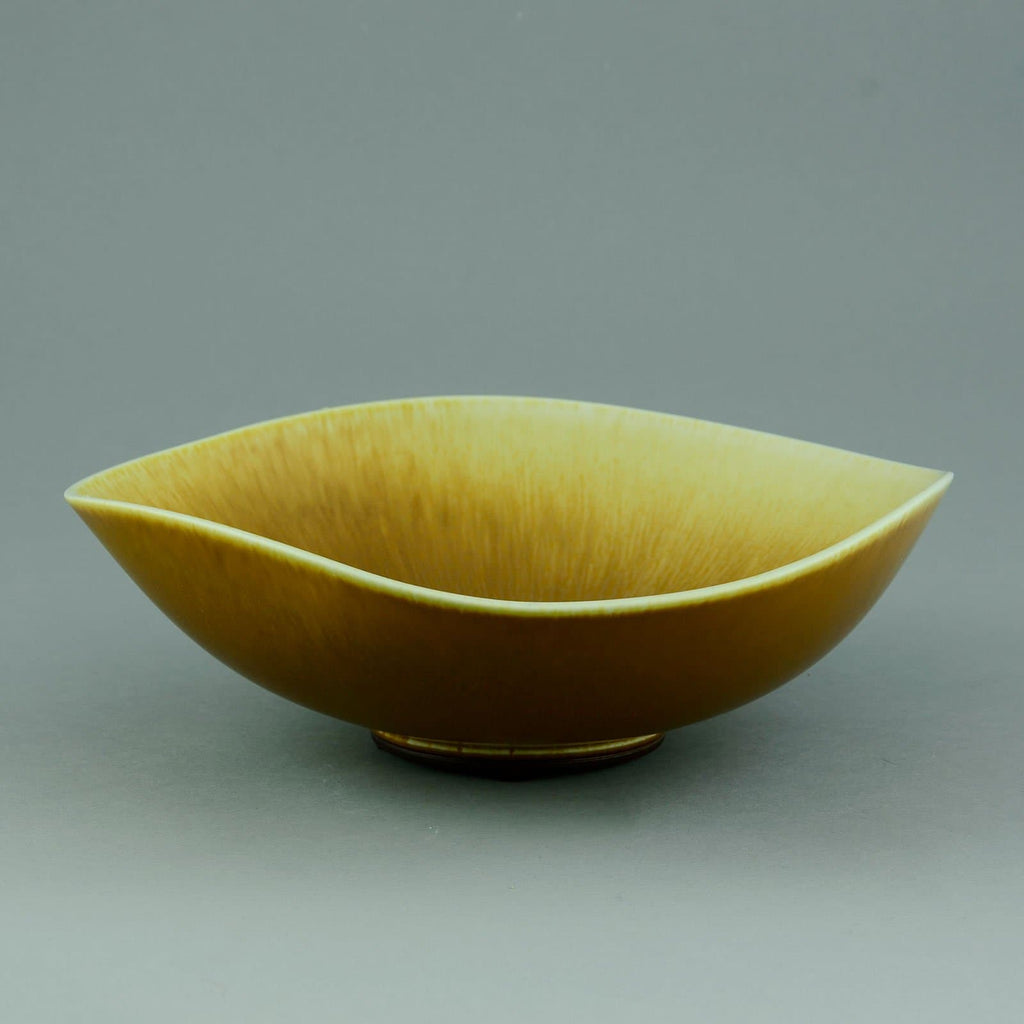 Berndt Friberg for Gustavsberg, unique stoneware bowl B3051 - Freeforms