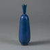 Berndt Friberg for Gustavsberg, unique stoneware vase with blue haresfur glaze G9231 - Freeforms