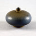 Berndt Friberg for Gustavsberg, vase with blue haresfur glaze D6251 - Freeforms