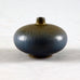 Berndt Friberg for Gustavsberg, vase with blue haresfur glaze D6251 - Freeforms