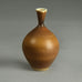 Berndt Friberg for Gustavsberg vase with brown haresfur glaze E7036 - Freeforms