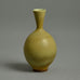 Berndt Friberg for Gustavsberg vase with pale brown haresfur glaze F8236 - Freeforms