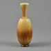Berndt Friberg for Gustavsberg, vase with reddish brown haresfur glaze F8221 - Freeforms