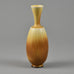 Berndt Friberg for Gustavsberg, vase with reddish brown haresfur glaze F8221 - Freeforms