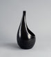 Black "Pungo" vase by Stig Lindberg B3457 - Freeforms