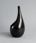 Black "Pungo" vase by Stig Lindberg B3457 - Freeforms