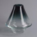 Blue-gray glass vase by Bengt Orup for Johansfors A1175 - Freeforms