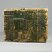 Borje Skohg, Gustavsberg, Sweden, stoneware tile with applied silver E7334 - Freeforms