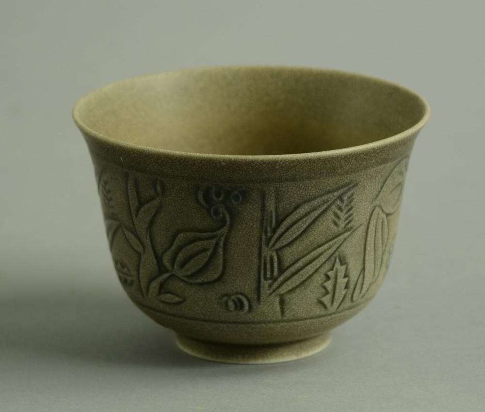 Bowl by Cathinka Olsen for Bing & Grondahl N2768 - Freeforms