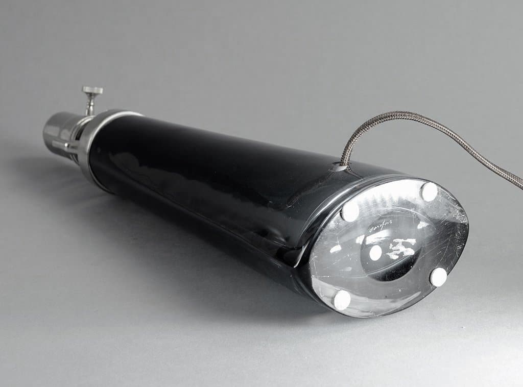 Carl Fagerlund for Orrefors, Sweden lamp in gray and clear glass C5169 - Freeforms