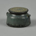 Carl Harry Stalhane for Rorstrand miniature jar with blue haresfur glaze E7370 - Freeforms