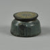 Carl Harry Stalhane for Rorstrand miniature jar with blue haresfur glaze E7370 - Freeforms