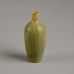 Carl Harry Stalhane for Rorstrand miniature vase with olive green haresfur glaze D6109 - Freeforms