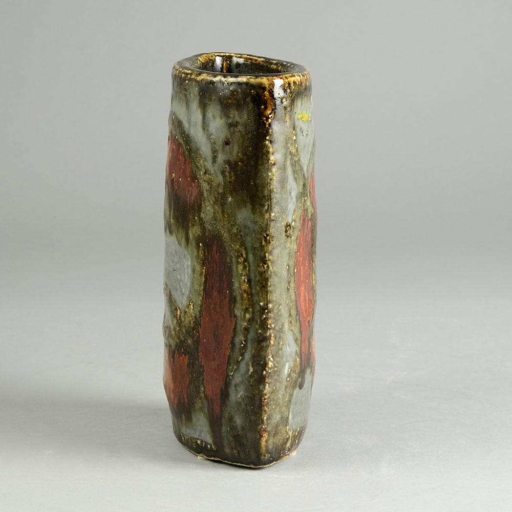 Carl Harry Stålhane for Rorstrand, unique stoneware vase F1595 - Freeforms