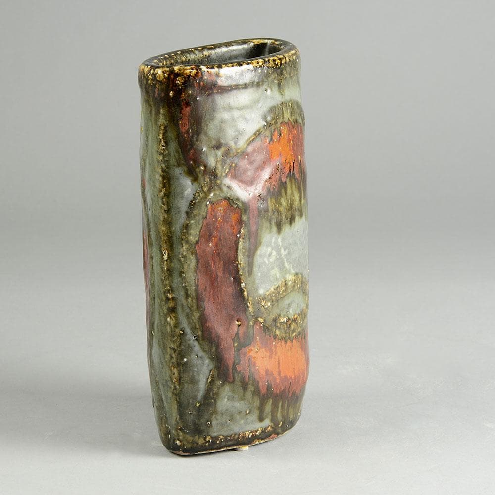 Carl Harry Stålhane for Rorstrand, unique stoneware vase F1595 - Freeforms