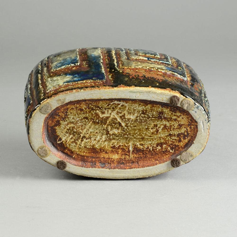 Carl Harry Stålhane for Rorstrand, unique stoneware vase N2512 - Freeforms