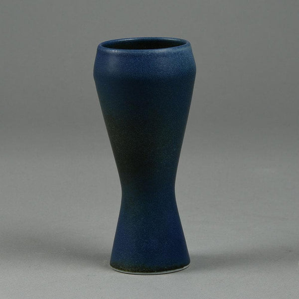 Carl Harry Stålhane for Rorstrand vase with blue glaze F8072