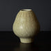 Carl Harry Stålhane for Rörstrand vase with cream haresfur glaze G9432 - Freeforms