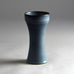 Carl Harry Stålhane for Rörstrand vase with matte blue glaze E7083 - Freeforms