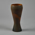 Carl Harry Stålhane for Rörstrand vase with reddish brown haresfur glaze E7203 - Freeforms