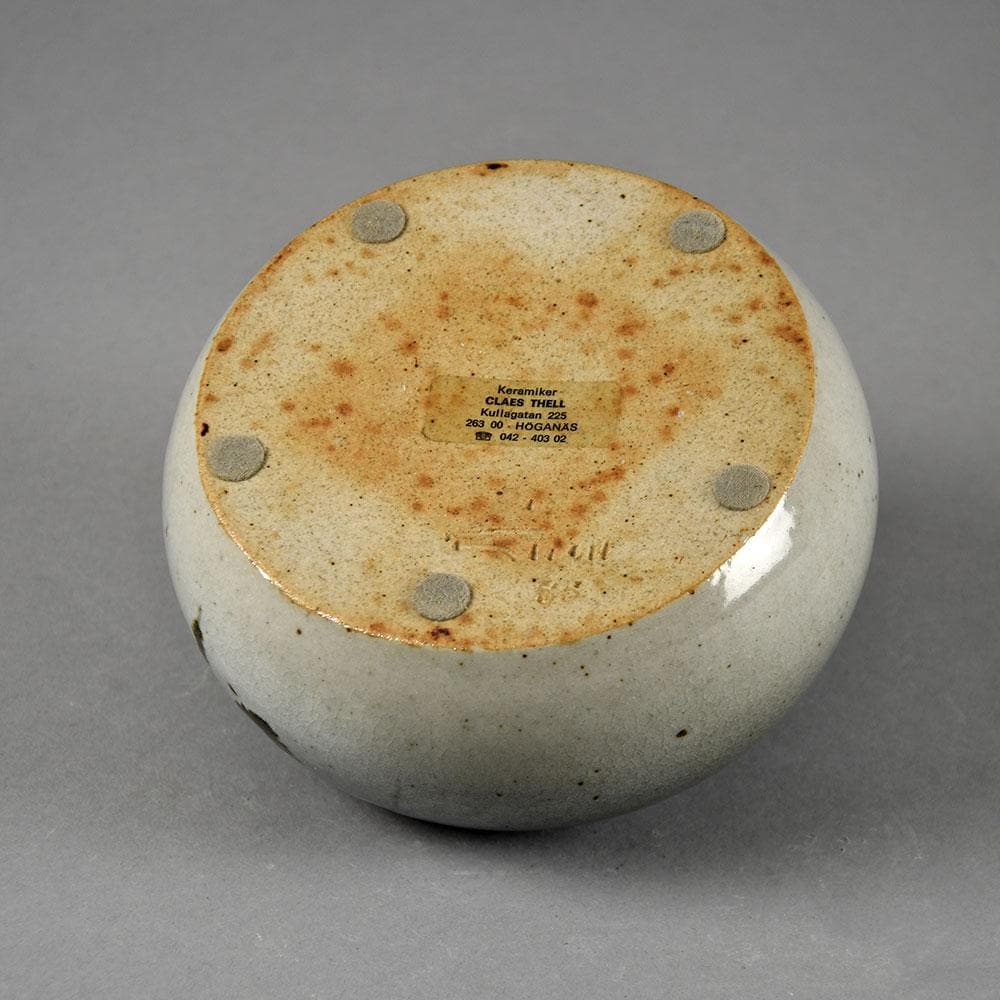 Claes Thell, Sweden, unique stoneware vase F8242 - Freeforms
