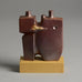 Claes Thell, unique stoneware sculpture D6362 - Freeforms