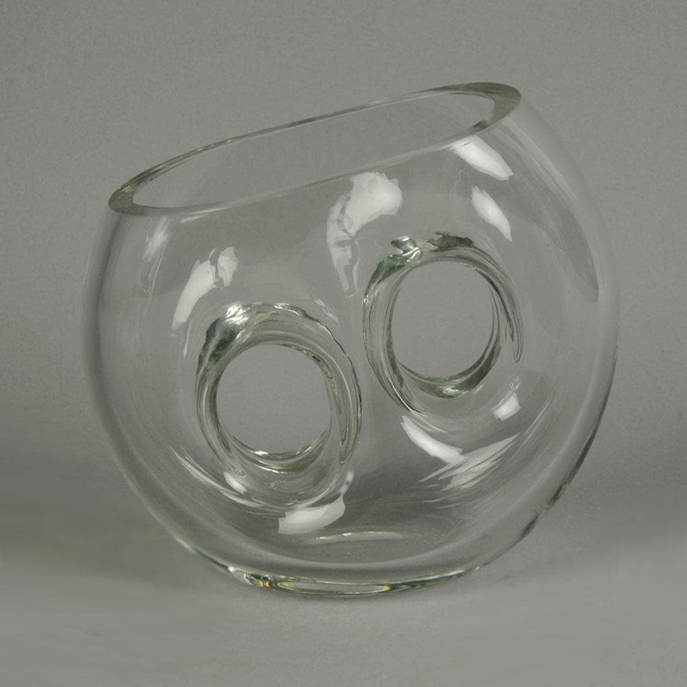 Clear glass vase by Tapio Wirkkala C5399 - Freeforms