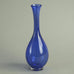"Colora" blue glass vase by Vicke Lindstrand for Kosta