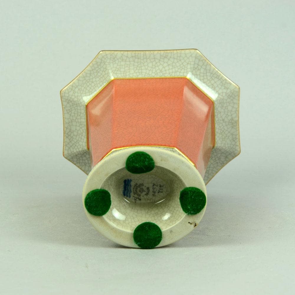 Crackle glazed vase by Royal Copenhagen N9390 - Freeforms