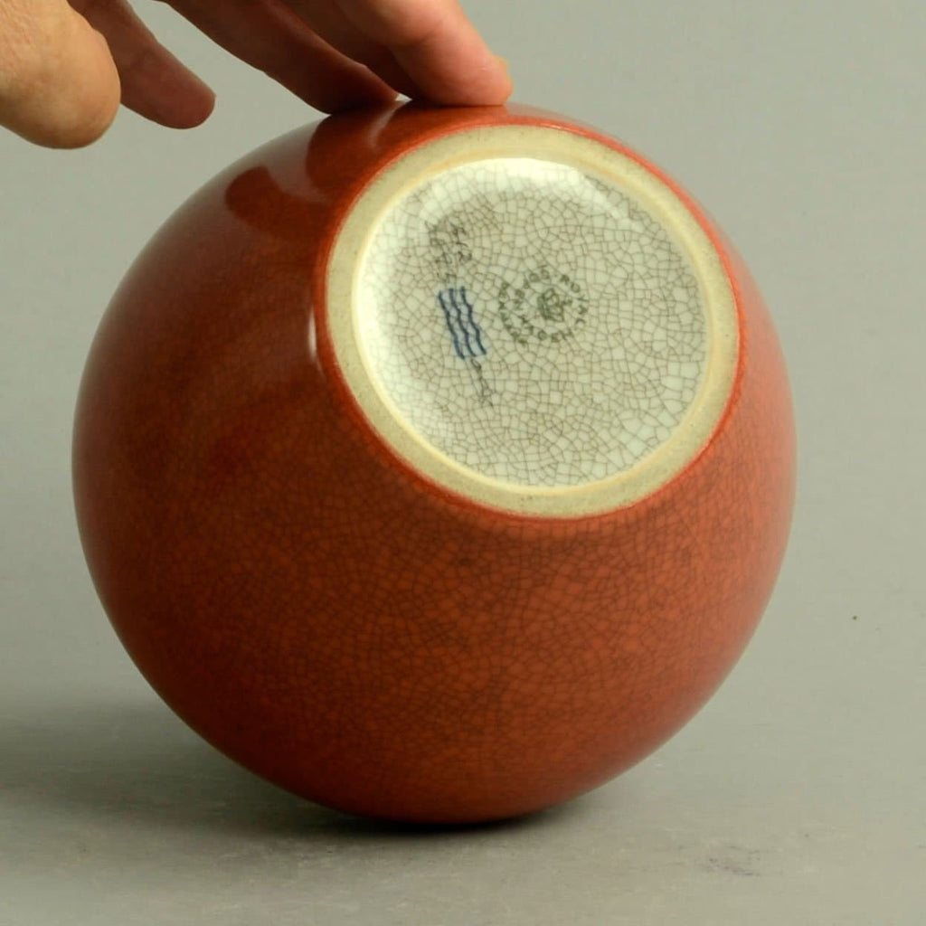 Crackle vase by Royal Copenhagen N9019 - Freeforms