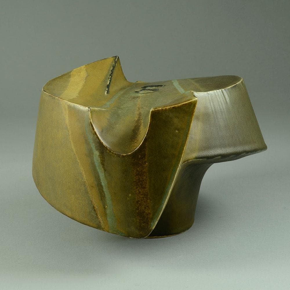 Dieter Crumbiegel, Germany, sculptural ceramic vesselC5410 - Freeforms