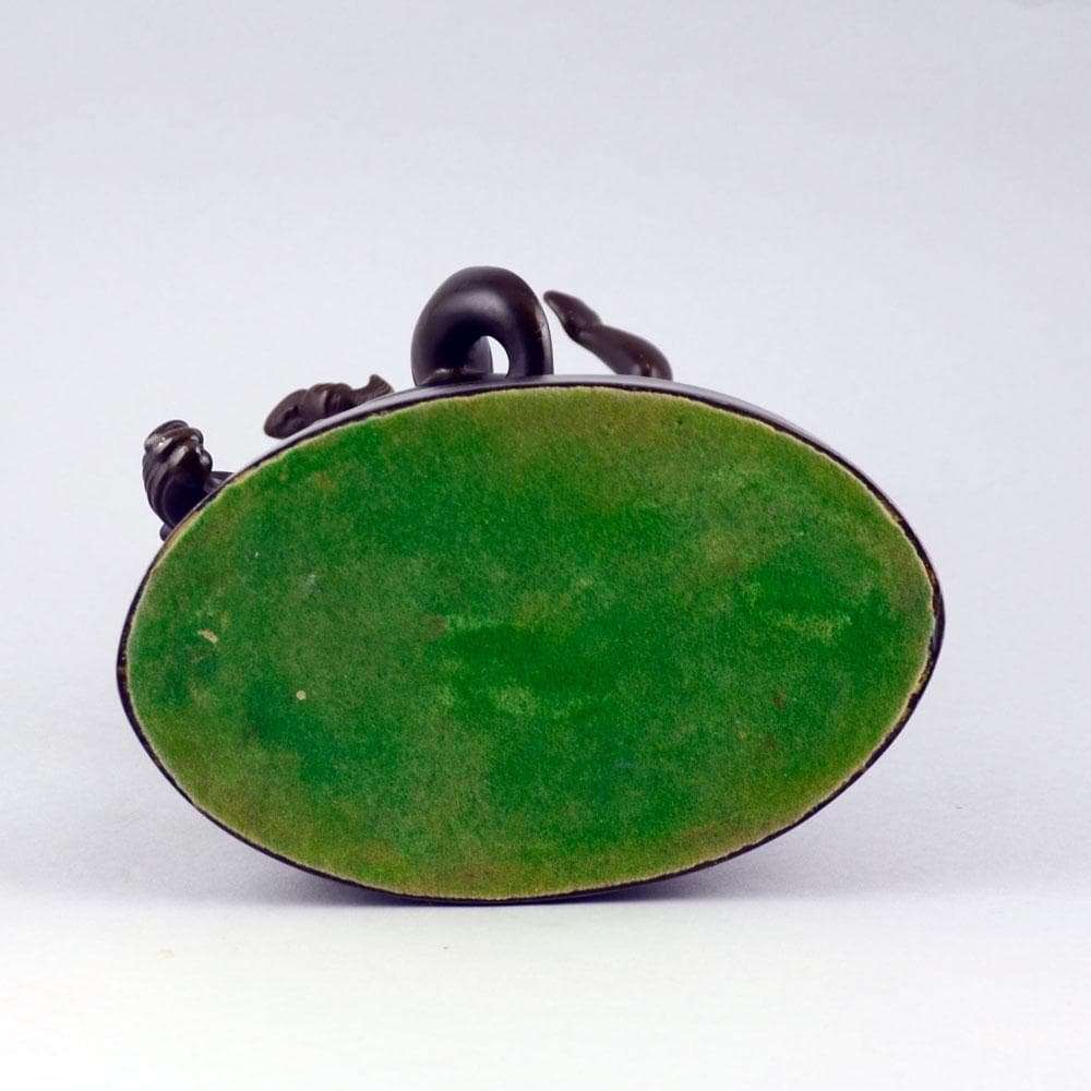 "Disko" figure of of a merman riding a fish by Just Andersen D6304 - Freeforms