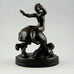"Disko" figure of of a merman riding a fish by Just Andersen D6304 - Freeforms