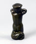 Disko metal figure of a mer-child by Arno Malinowski N5922 - Freeforms