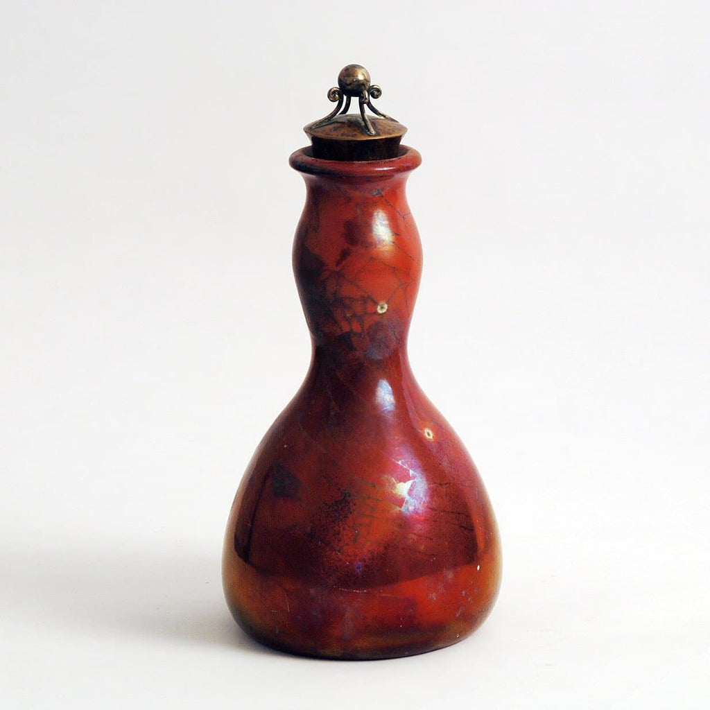 Earthenware bottle by Herman A. Kähler Keramik N2266 - Freeforms