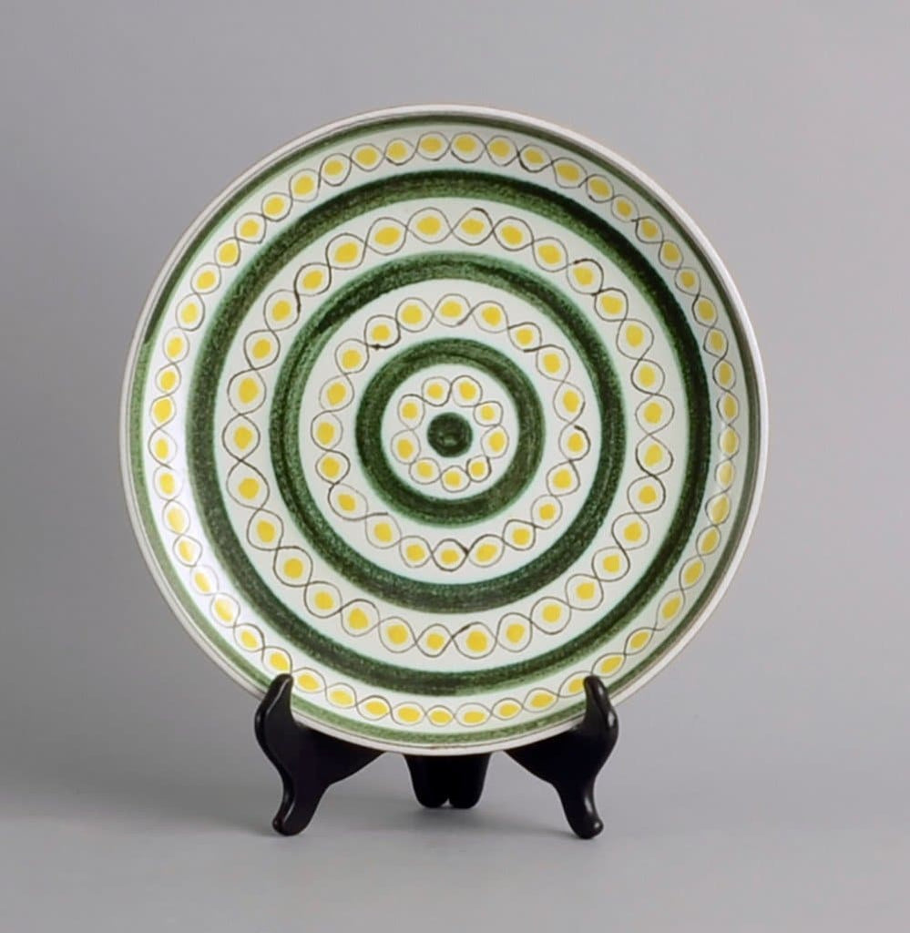 Earthenware "Faiance" dish by Stig Lindberg B3973 - Freeforms