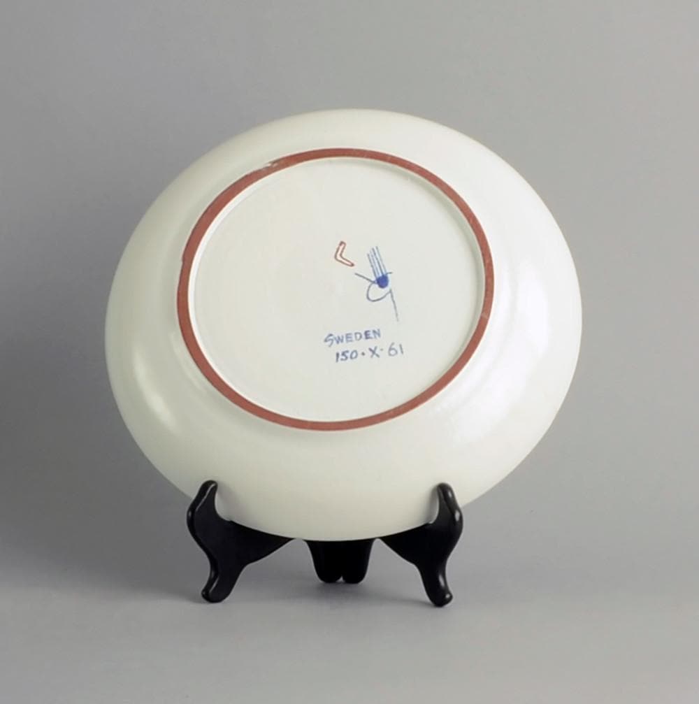 Earthenware "Faiance" dish by Stig Lindberg B3973 - Freeforms