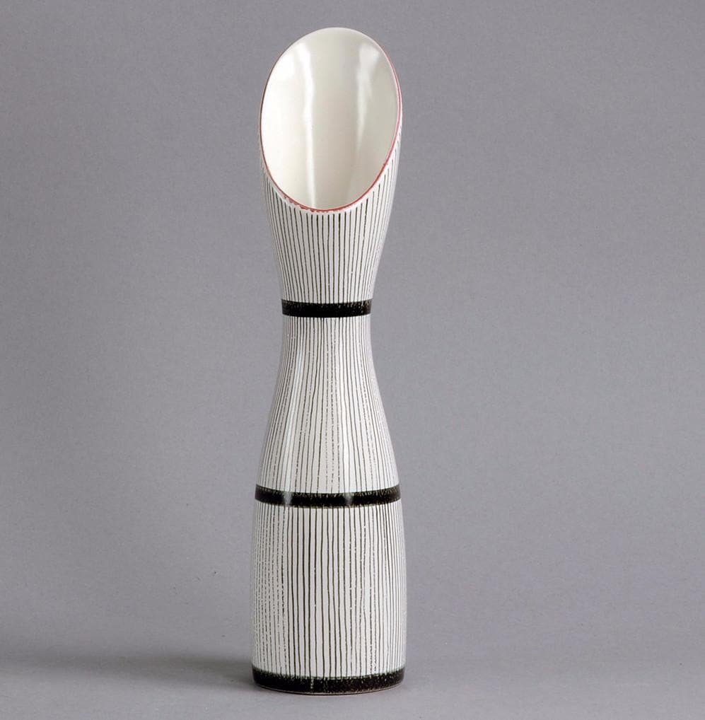 Earthenware "Faiance" vase by Stig Lindberg B3861 - Freeforms