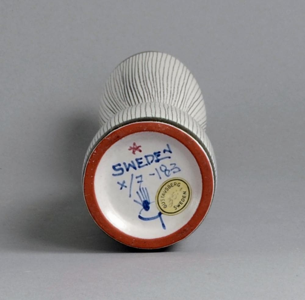 Earthenware "Faiance" vase by Stig Lindberg B3861 - Freeforms