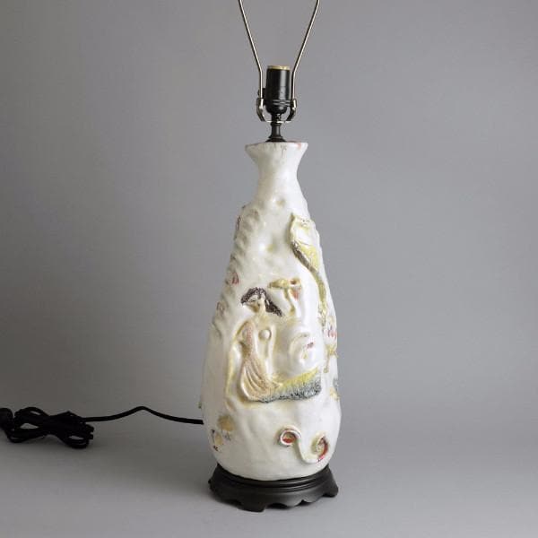 Earthenware lamp by Fantoni N9119 - Freeforms