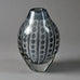 Edvin Ohrstrom for Orrefors, "ariel" vase in gray and clear glass F8341 - Freeforms