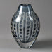 Edvin Ohrstrom for Orrefors, "ariel" vase in gray and clear glass F8341 - Freeforms