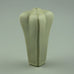 Elly Kuch, Sculptural vessel with pale gray glaze D6138 - Freeforms