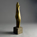 Emilia Xargay bronze modernist female figure on granite plinth E7075 - Freeforms