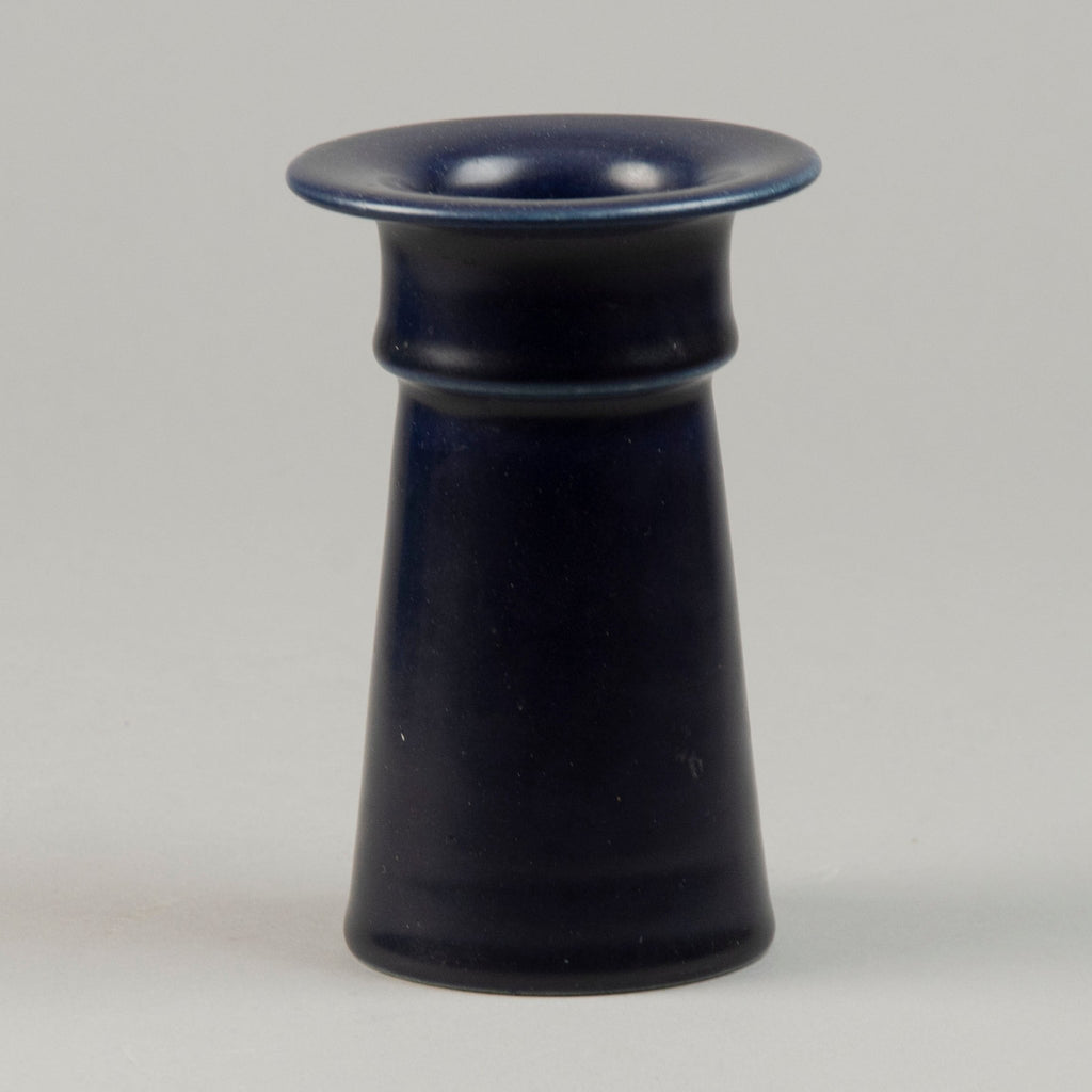 Erich and Ingrid Triller for Tobo, vase with blue glaze G9484 - Freeforms