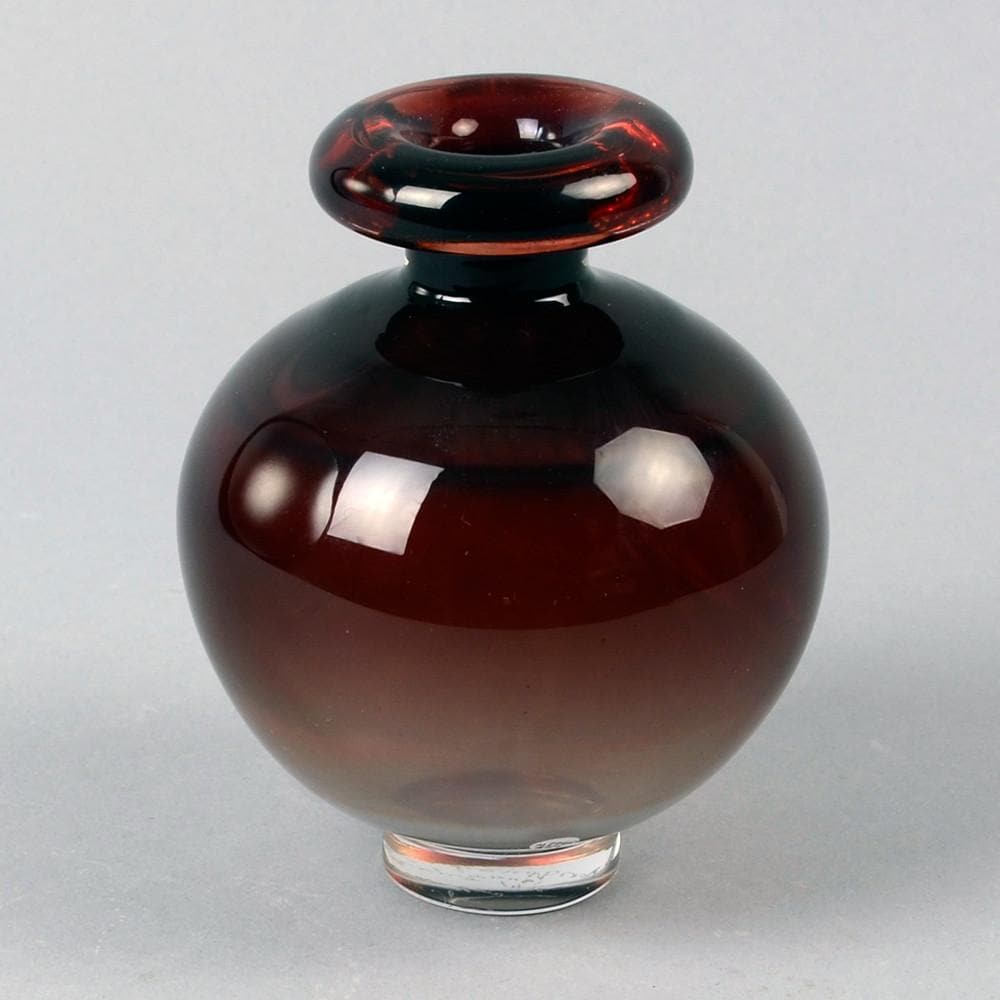 "Expo" vase by Nils Landberg for Orrefors N7260 - Freeforms