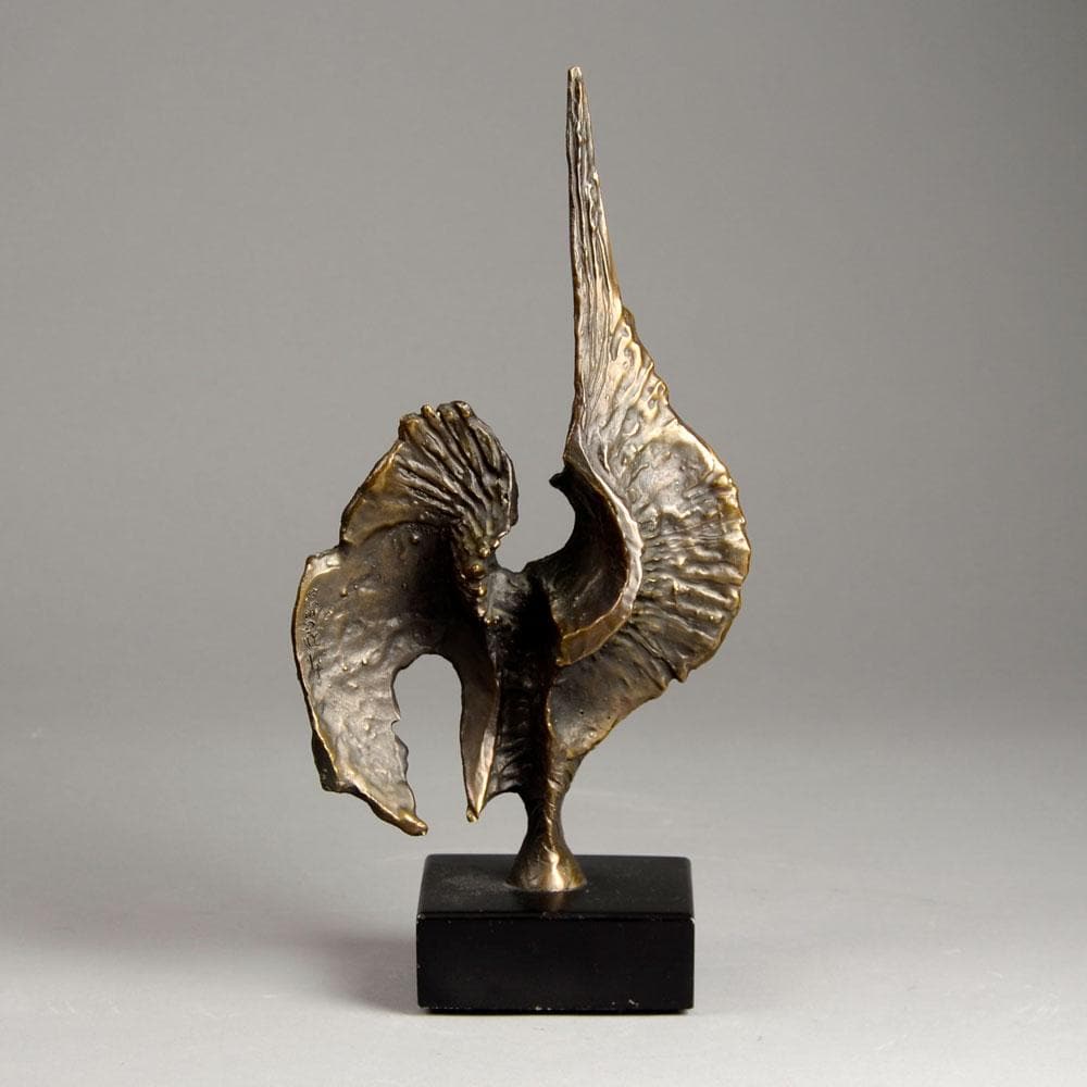 F. Russo, bronze mid century sculpture, first casting E7001 - Freeforms