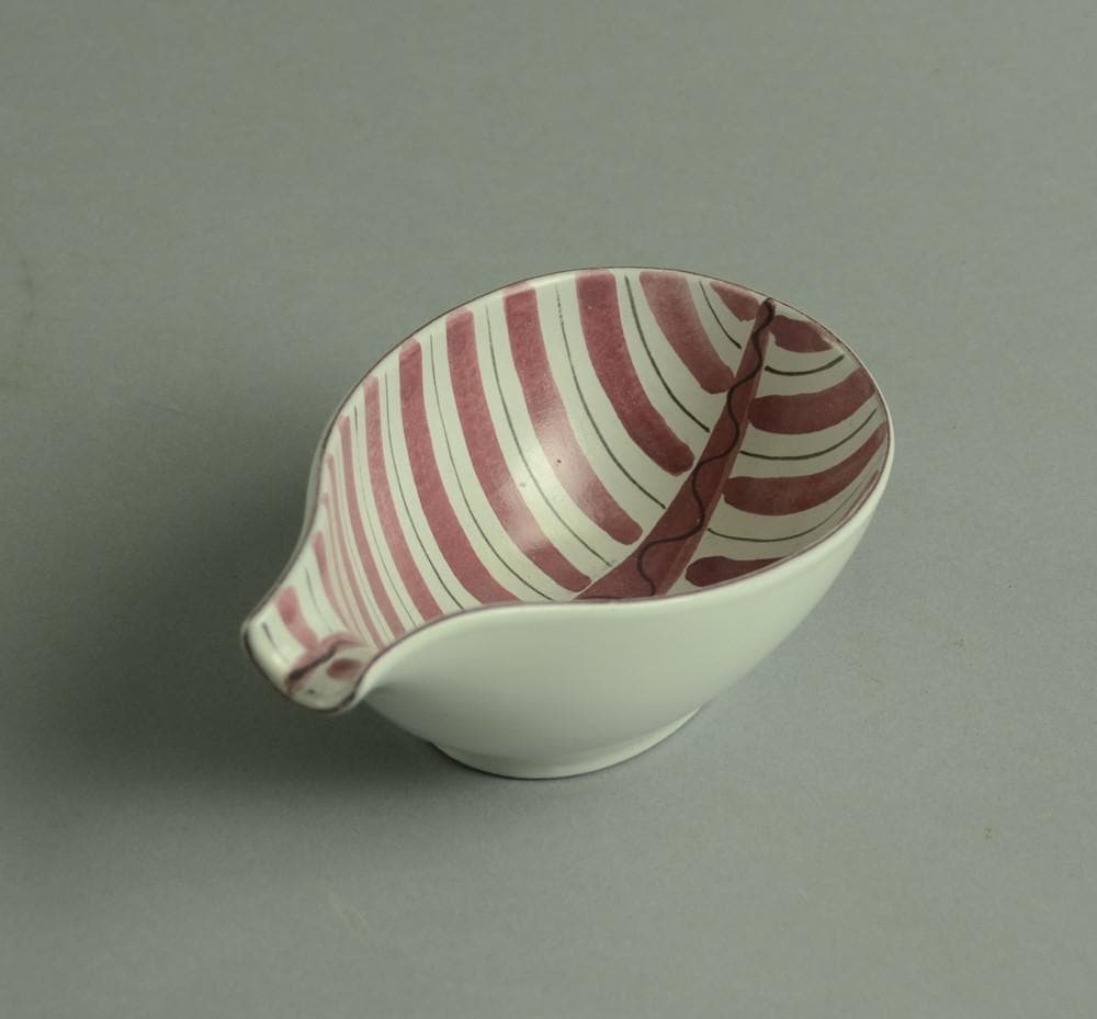 "Faience" earthenware bowl for Stig Lindberg A1210 - Freeforms