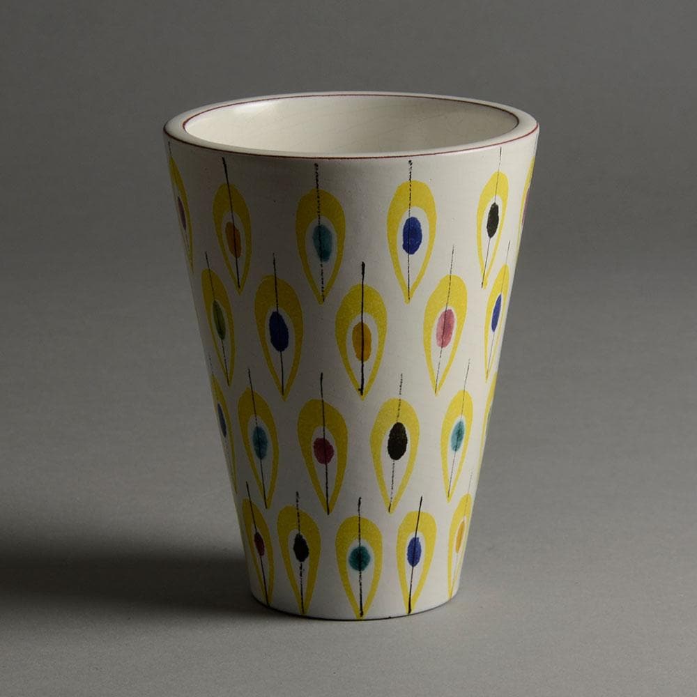 Faience vase by Stig Lindberg E7007 - Freeforms