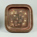 "Farsta" footed stoneware ware dish by Wilhelm Kage N1682 - Freeforms
